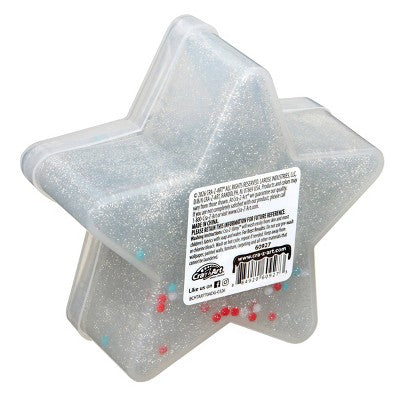 Cra-Z-Slimy Americana Star Spangled Slimy Container - Silver