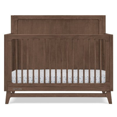 Delta Children Spencer 6-in-1 Convertible Crib - Greenguard Gold Certified - Teak Brown (LOCAL PICKUP ONLY)