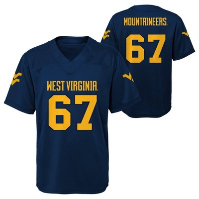 NCAA West Virginia Mountaineers Boys' Jersey - L