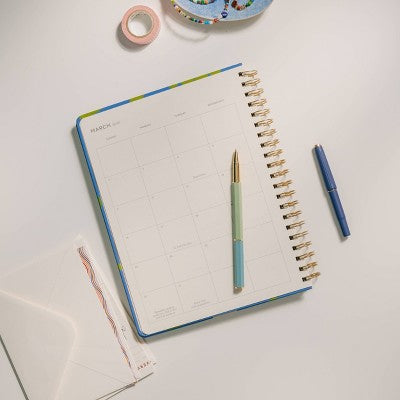 Papier 2025 Weekly/Monthly Planner 11"x9" Tulips