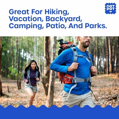 NATPAT 24ct "BuzzPatch" Adult Mosquito Repellent Stickers Natural and Non-Toxic Ideal for Camping and Travel