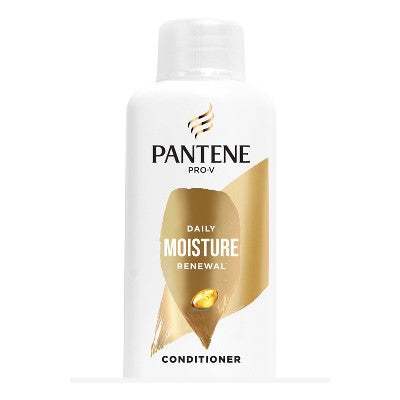 Pantene Conditioner, Hydrates Dry damaged Hair, Daily Moisture Renewal, Safe for Color Treated Hair, Paraben Free, for women and men, 1.7 oz