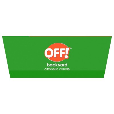 OFF! Citronella Outdoor Bug Deterrent Mosquito Candle - 2 ct/8oz each