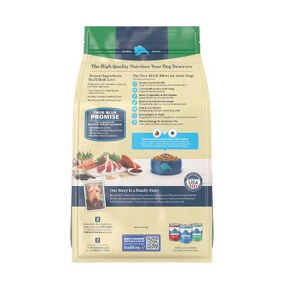 Blue Buffalo Life Protection Formula Natural Adult Dry Dog Food with Lamb and Brown Rice - 5lbs