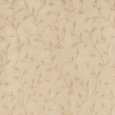 40"x84" Sun Zero Brinlee Leaf Silhouette 100% Blackout Grommet Curtain Panel Taupe: Modern Floral, Energy Efficient