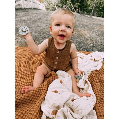Bibs Boheme Latex Pacifier - 6-18m - Size 2 - 2pk - Sage/Cloud