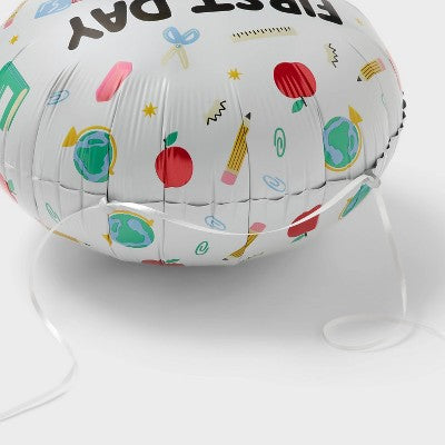 3ct Books First Day of School Foil Balloon Bundle - Spritz