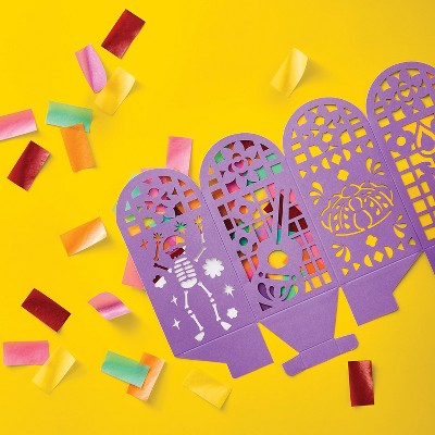 2ct Dia de Muertos Craft Lantern Kit - Mondo Llama