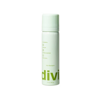 Divi Mini Dry Shampoo - 1.7oz - Ulta Beauty: Basic Cleansing, Volumizing, Oil Control, Aerosol
