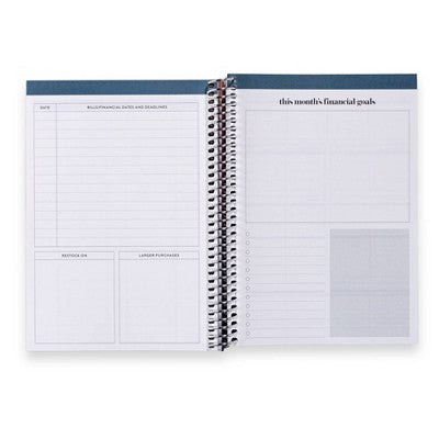 erin condren Budget Journal Classic Striped/Every Little Bit Counts