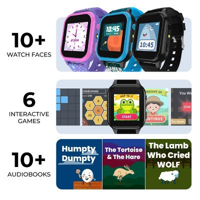 Playzoom 4 Kids Smartwatch with Camera - Pink Kitty Capricorn