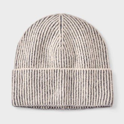 Plaited Cuffed Beanie - Universal Thread Gray