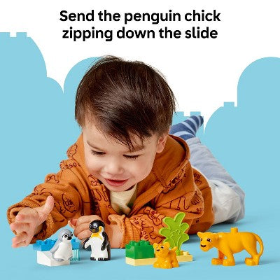 LEGO DUPLO Town Wild Animal Families Penguins & Lions 10442