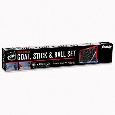 NHL Mini Hockey Goal Stick & Ball Toy Hockey Set - 6pc (LOCAL PICKUP ONLY)