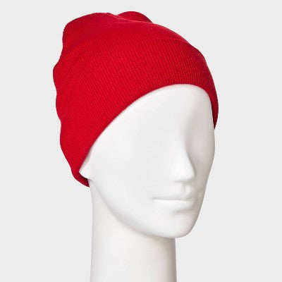 Essential Beanie Hat - Wild Fable Red
