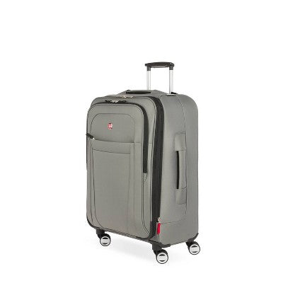 SWISSGEAR Zurich Softside Medium Checked Spinner Suitcase - Iron Gray (LOCAL PICKUP ONLY)