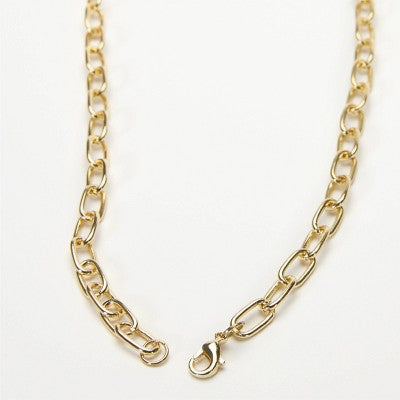 FAO Schwarz Charm Squad Gold Necklace