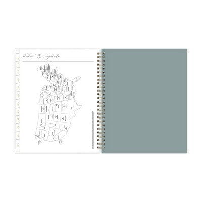 Blue Sky Life Note It 2024-25 Weekly/Monthly Planner 9"x7" Wirebound Neena: Academic Agenda, Adult Stationery, July-June