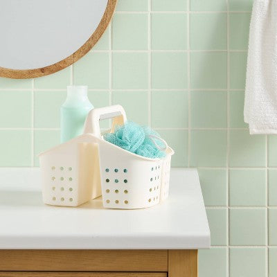 Shower Caddy for Dorm Ivory - Room Essentials