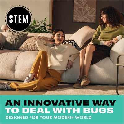 STEM Flying Insect, Gnat & Fly Trap Starter Kit - 1 Light Trap + 1 Cartridge