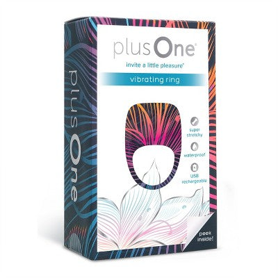 plusOne Waterproof and Rechargeable Vibrating Ring