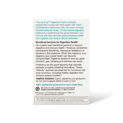 Probiotic Digestive Health Supplement - 30ct - up&up