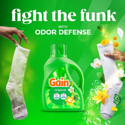 Gain Original HE Concentrated Liquid Laundry Detergent 32 Loads - 42 fl oz