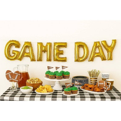 Packed Party Game Day Balloon Banner