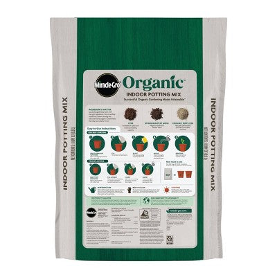 Miracle-Gro 8qt Organic Indoor Potting Mix