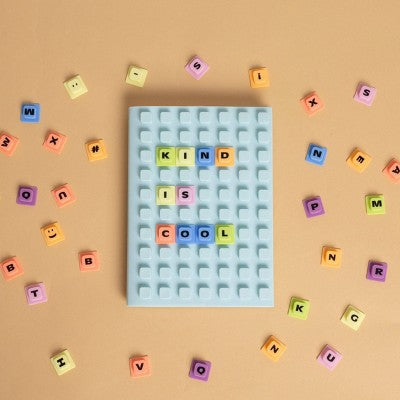Pearhead Letterboard Journal Blue Letters