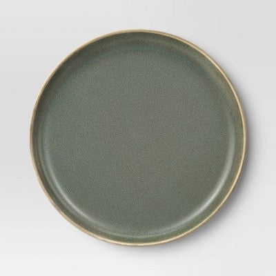 Stoneware Tilley Salad Plate Olive Green - Threshold