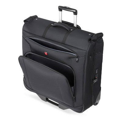 SWISSGEAR Zurich Garment Bag - Black: Softside Spinner Luggage
