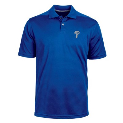 MLB Philadelphia Phillies Men's Polo T-Shirt - L