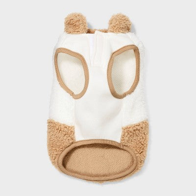 Faux Shearling Neutral Dog Vest - Boots & Barkley S