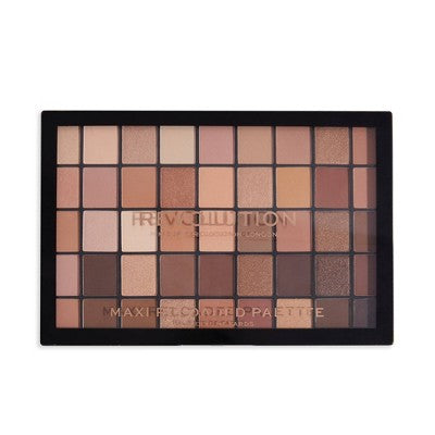 Makeup Revolution Maxi Reloaded Eyeshadow Palette - Ultimate Nudes - 2.16oz