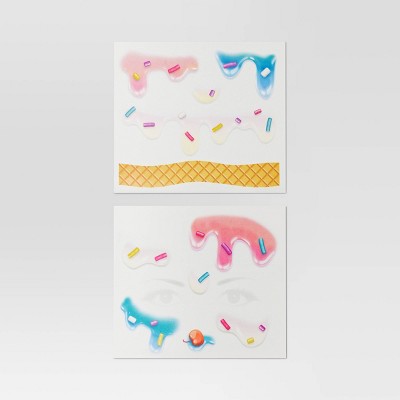 Ice Cream Melt Halloween Tattoo Makeup Kit - Hyde & EEK! Boutique