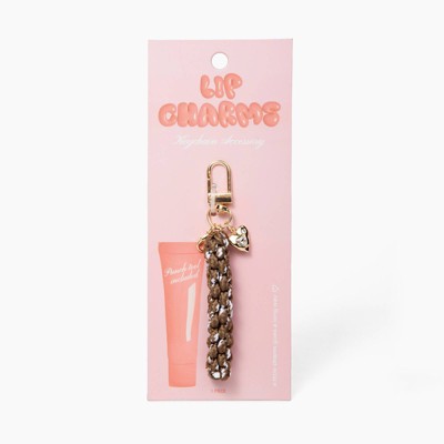 Studio Artifact Lip Charm Keychain Accessory - Cord Heart