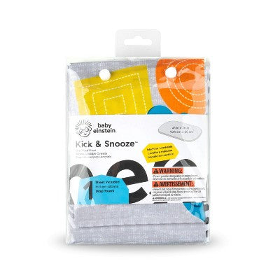 Baby Einstein Kick & Snooze Playard with Oval Fitted Sheet