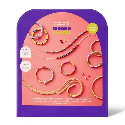 Beaded Bracelet Craft Kit - Mondo Llama
