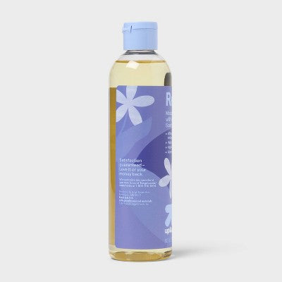 Relaxing Moisturizing Bath Oil with Moonlight Jasmine Scent and Melatonin - 8.8 fl oz - up&up