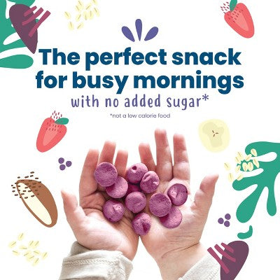 Amara Organic Breakfast Oat Melts Blueberry Baby Snack - 7g