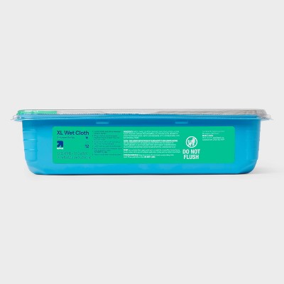 Floor Sweeper Wet Mopping Cloths Refills - XL - Fresh Scent - 12ct - up&up