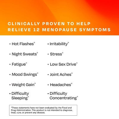 Amberen Menopause Relief Dietary Supplement Capsules - 60ct