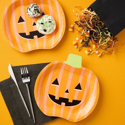 1.5oz.Halloween Shred Filler Paper Orange/Black/Green - Spritz