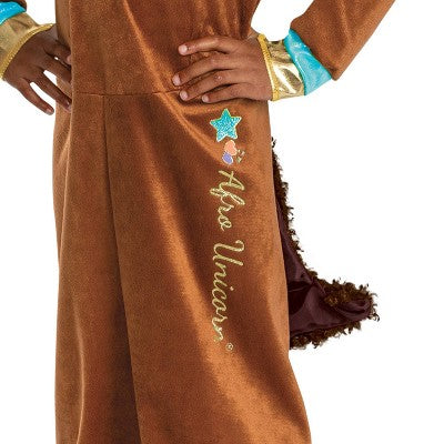 Kids' Afro Unicorn Deluxe Halloween Costume 7-8
