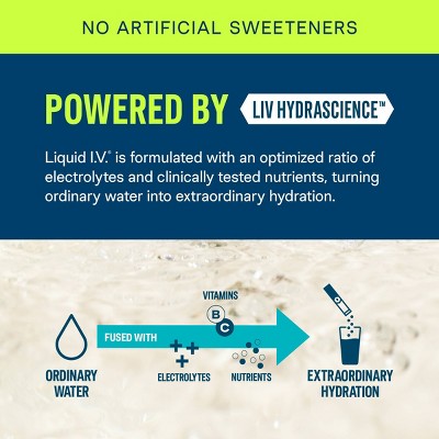 Liquid I.V. Variety Pack Sugar Free Hydration Multiplier Sports Drink - 21ct: Powdered, Non-Caffeinated, Flavored