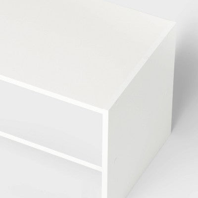 31 Stackable Shelf White - Brightroom (LOCAL PICKUP ONLY)