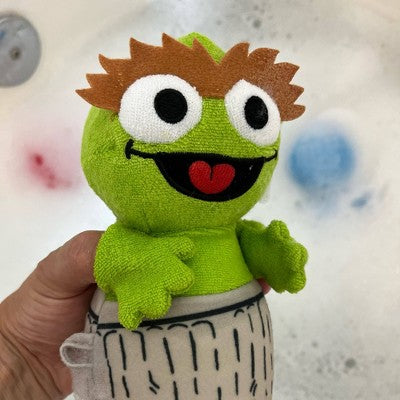 SoapSox Sesame Street Bath Sponge - Oscar The Grouch