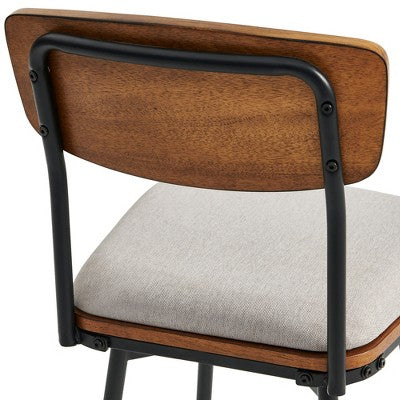 Spruce&Spring Swivel Counter Height Bar Stool with Metal Legs,, Light Grey  Fabric (LOCAL PICKUP ONLY)