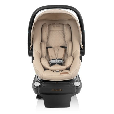 Evenflo Shyft Intuiti+ Travel System Featuring Revolve180 LiteMax NXT with Sensory Soothe - Travertine (LOCAL PICKUP ONLY)